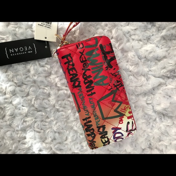 Handbags - Graffiti wallet wrislet